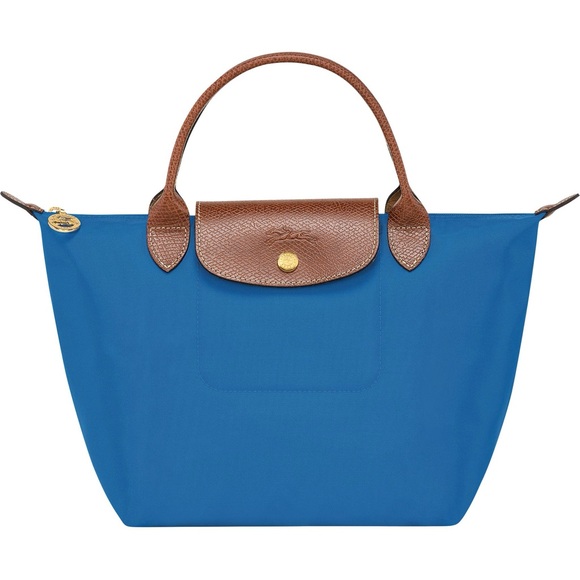 Longchamp Handbags - Longchamp Small Le Pliage Canvas Top Handle Bag.